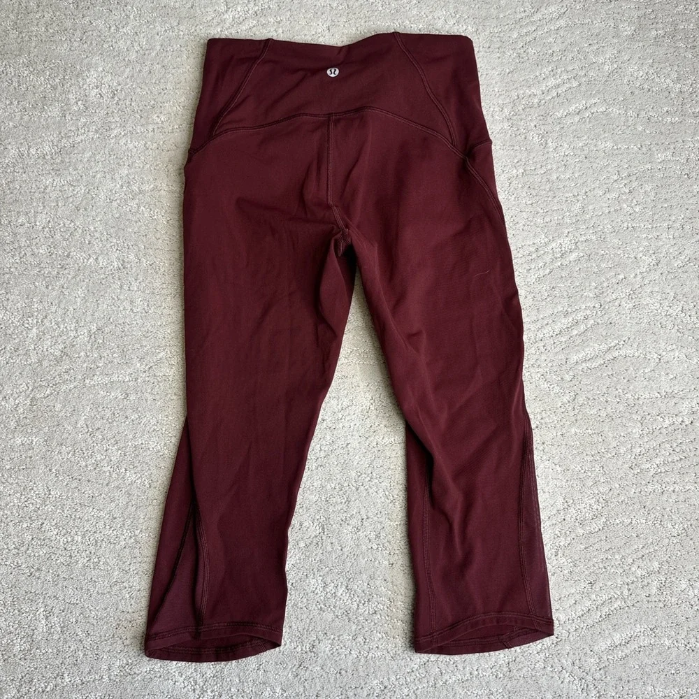 Women's Lululemon Size 6‎ Train Times Crop 17